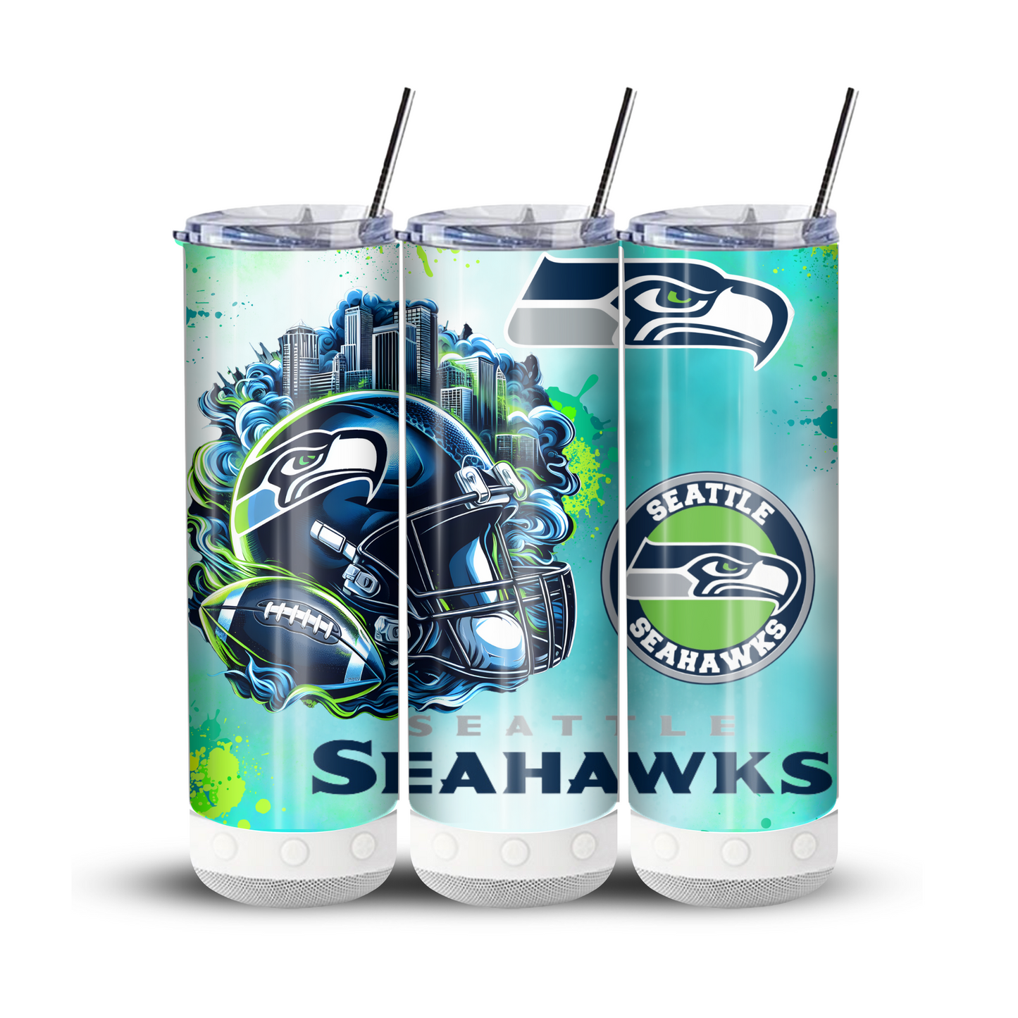 Seattle Seahawks Bluetooth Speaker Tumbler