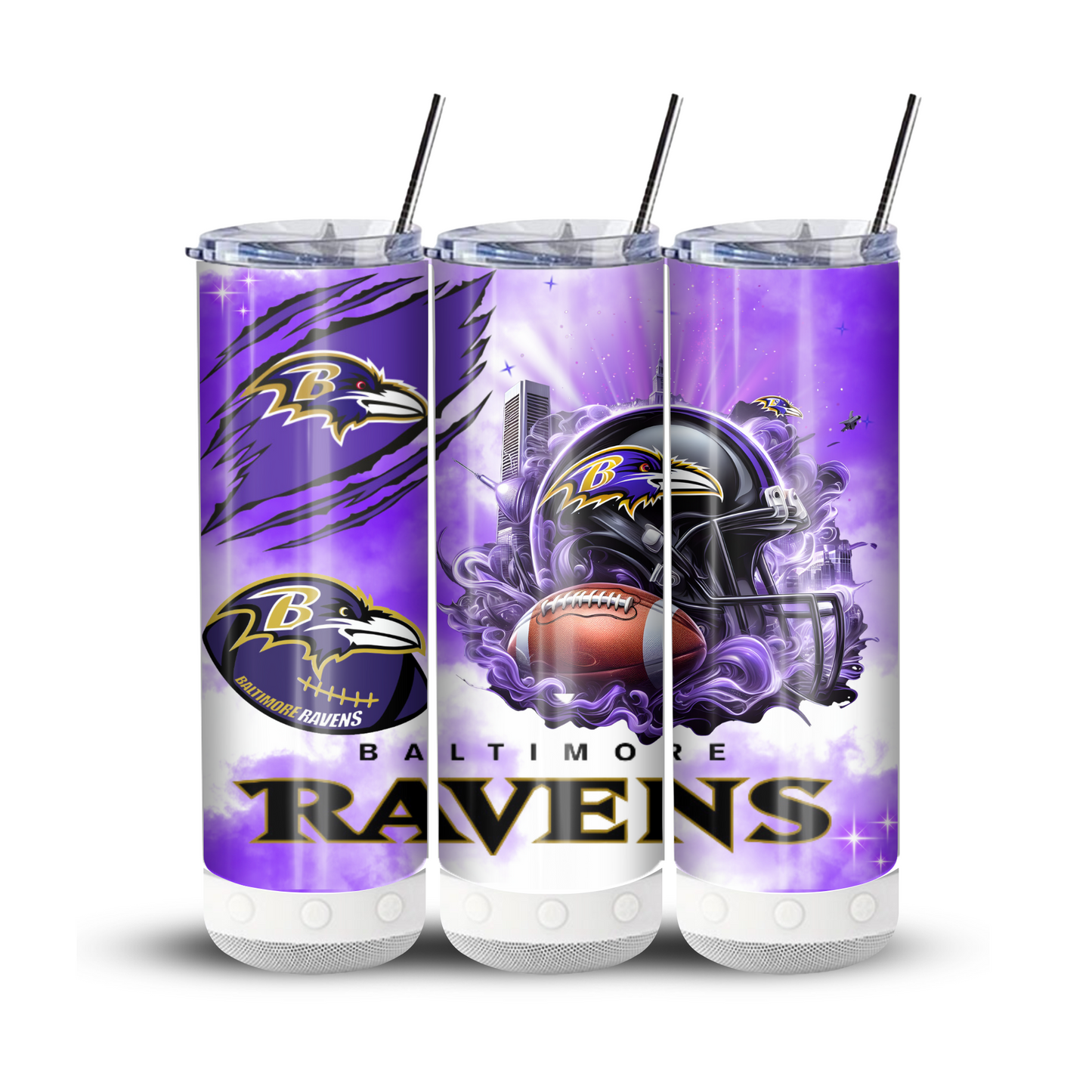 Baltimore Ravens Bluetooth Speaker Tumbler
