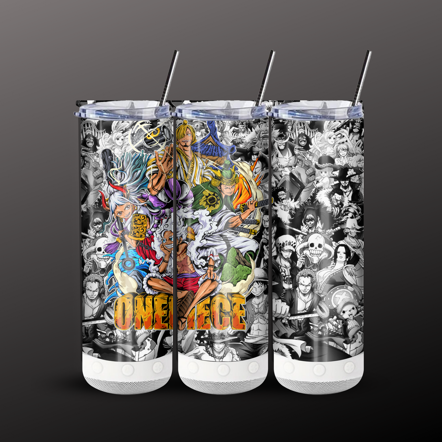 One Piece Bluetooth Speaker Tumbler