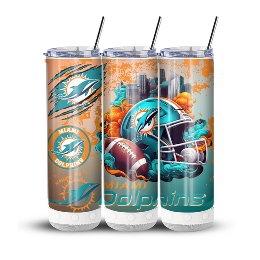 Miami Dolphins Bluetooth Speaker Tumbler