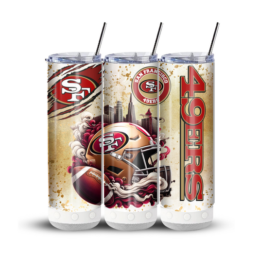 San Francisco 49ers Bluetooth Speaker Tumbler