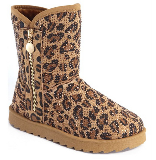 Women Leopard Boots